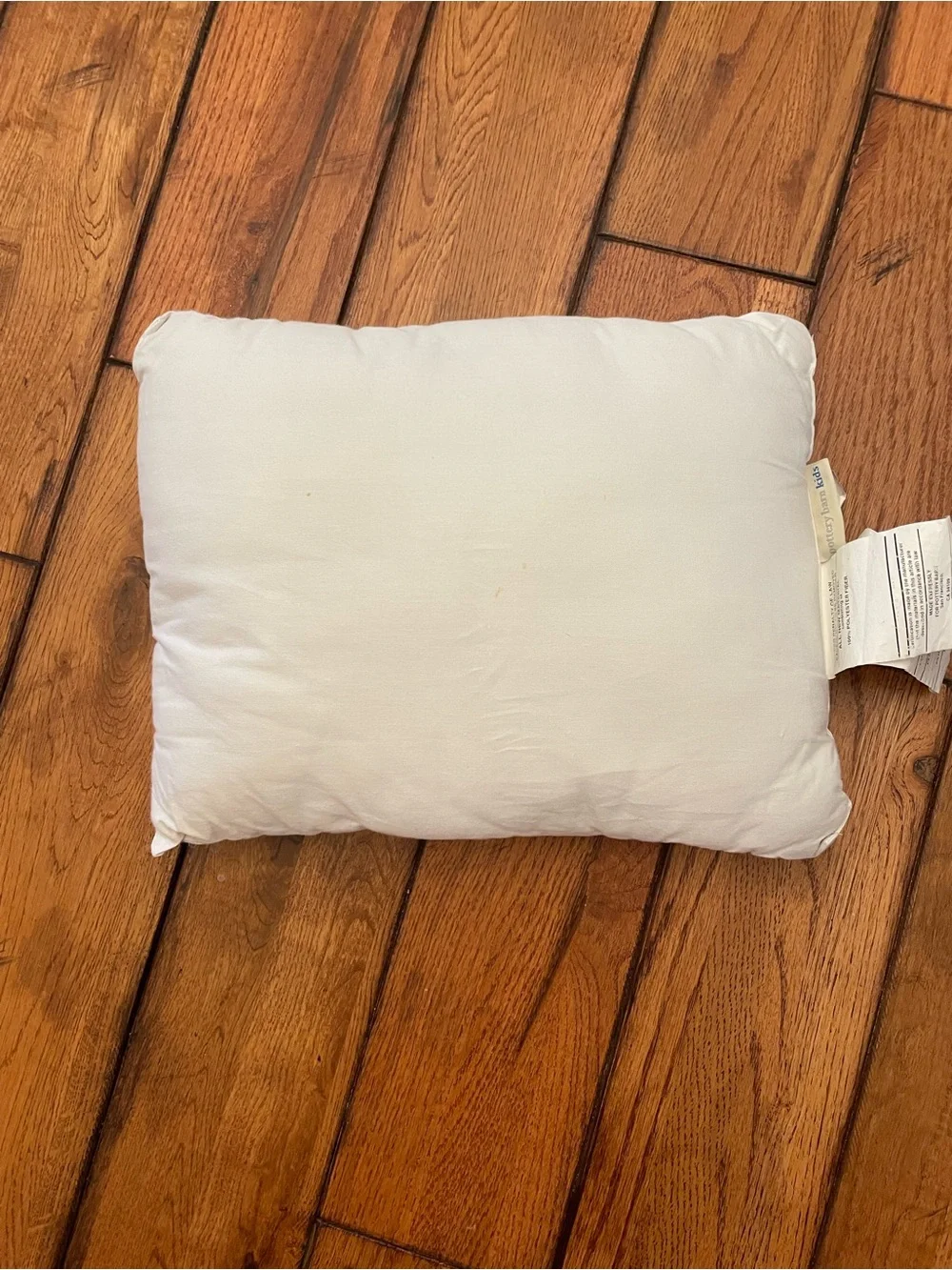 Pottery Barn Kids Navy and White Quilted Pillow cover and insert